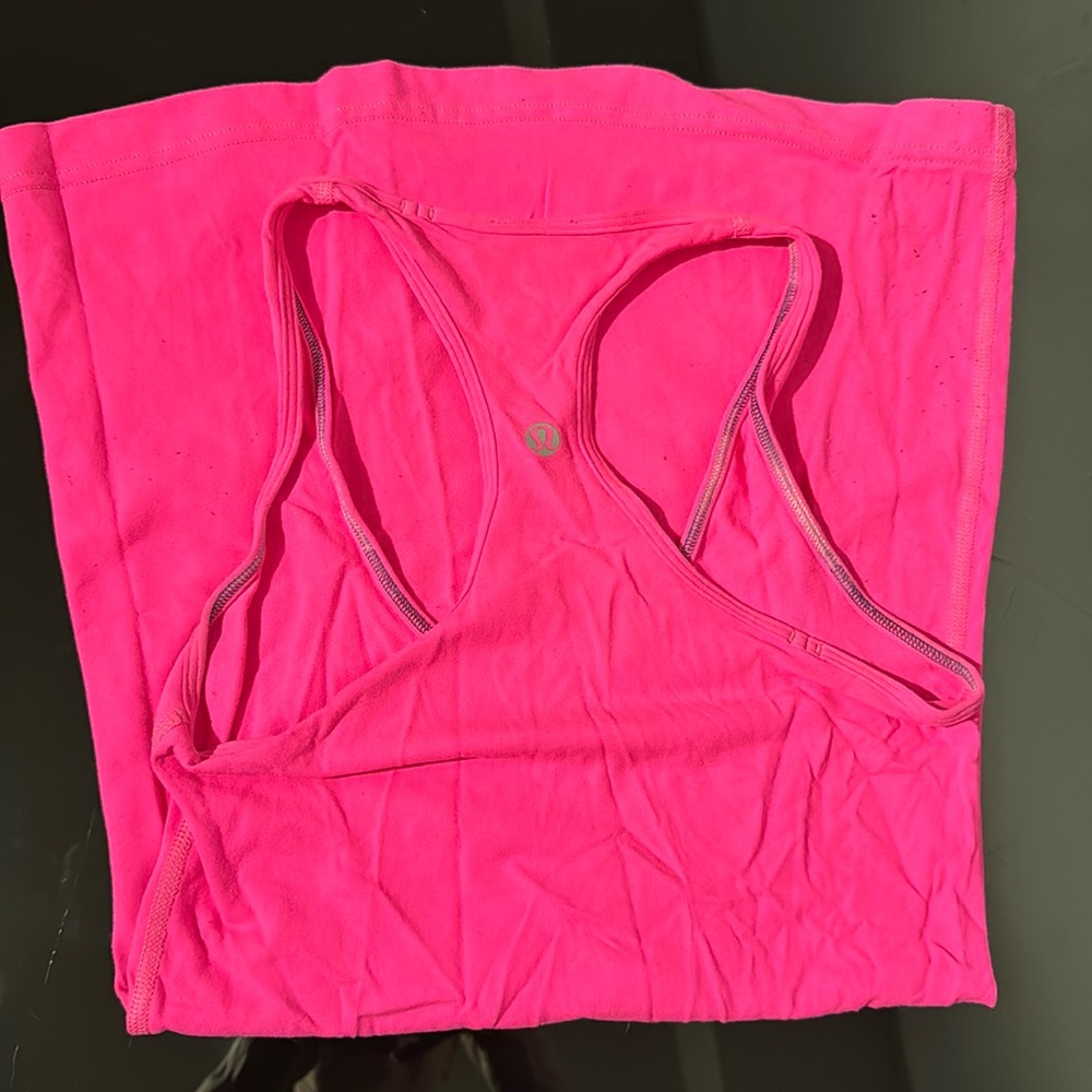 Lululemon Hot Pink Sports Top